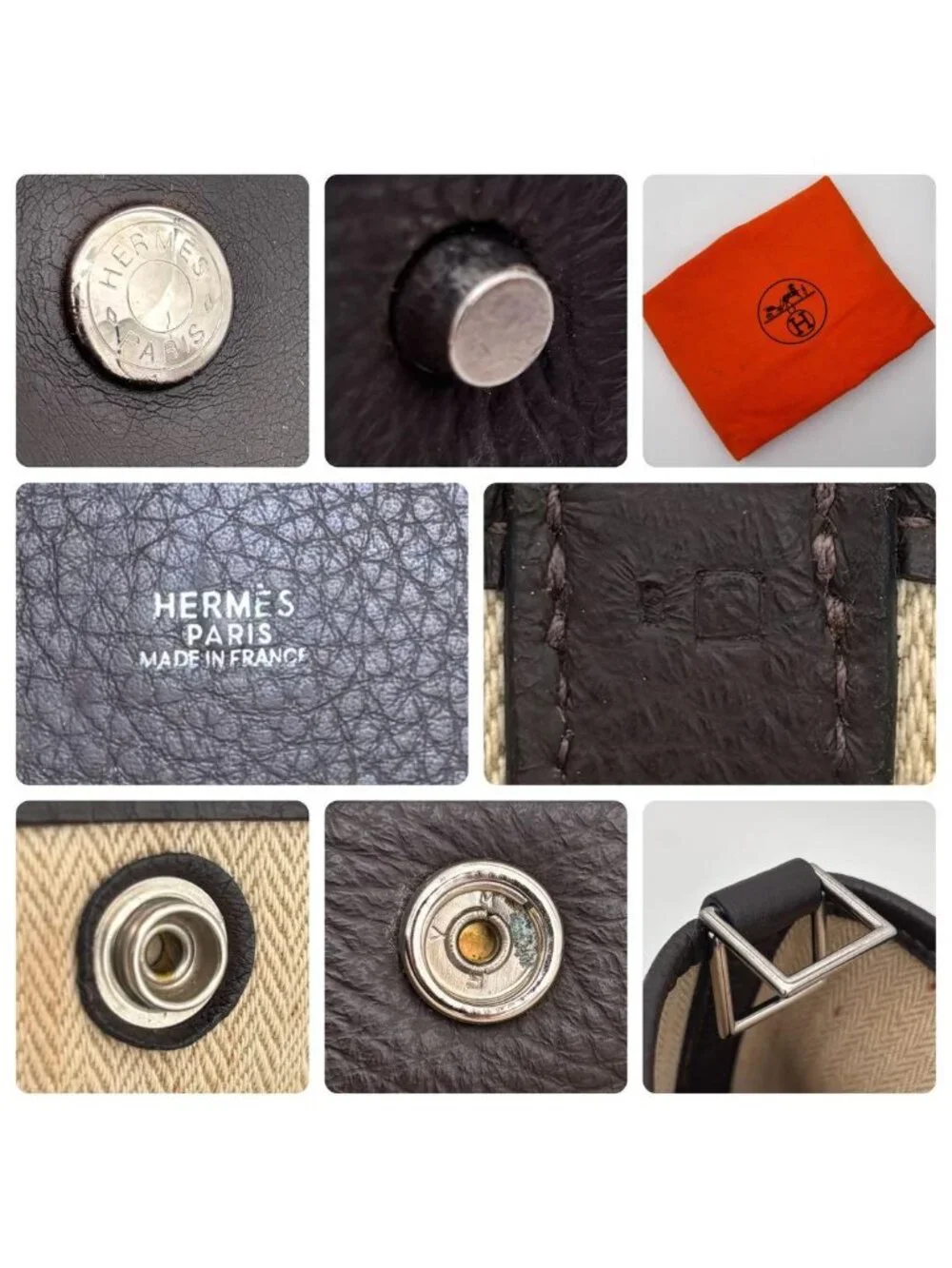Hermes Picotin GM Long Tote Dark Brown Amazonia
